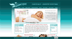 Desktop Screenshot of klidne-spani.cz